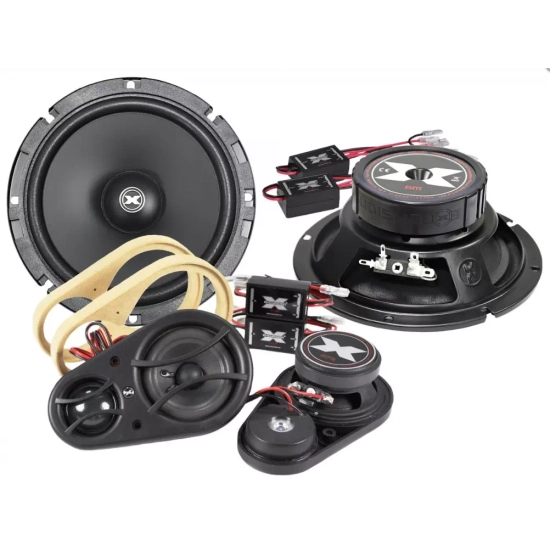 Excursion SX-6.3C – 3-drożny zestaw komponentowy Car Audio 165 mm (seria SX)